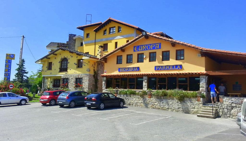 Hostal Europa San Roque del Acebal المظهر الخارجي الصورة